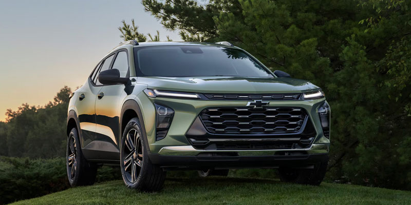 Image of a 2026 Chevrolet Trax, showcasing its sleek design and modern features.