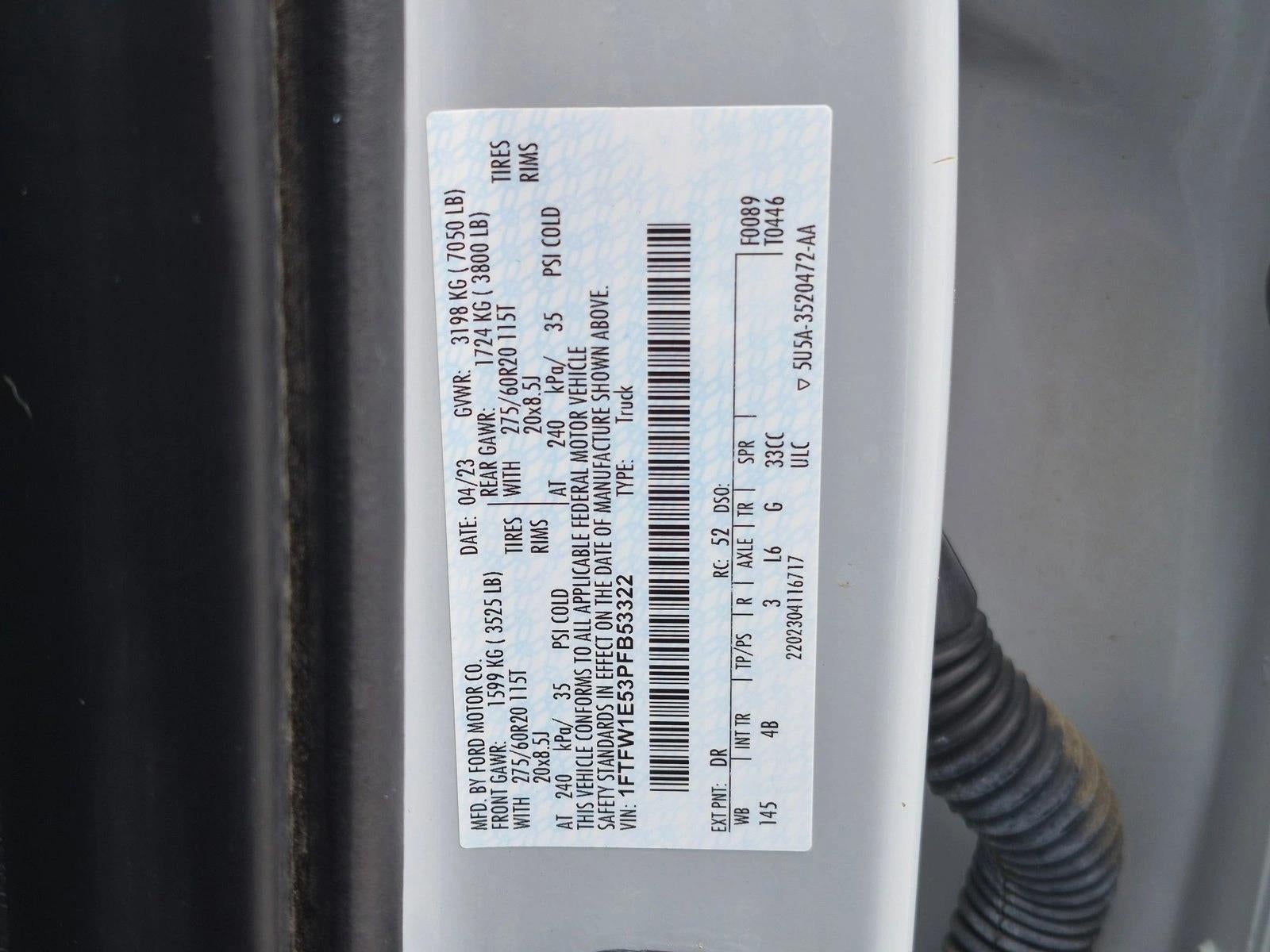 2023 Ford F-150 XLT 4WD SuperCrew 5.5' Box
