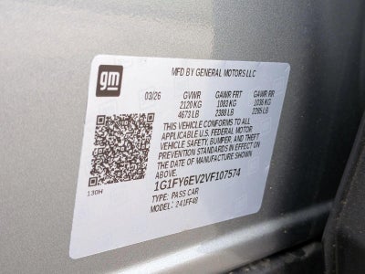 2027 Chevrolet Bolt FWD 4dr LT
