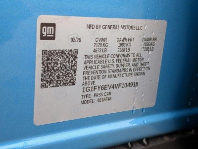 2027 Chevrolet Bolt FWD 4dr LT