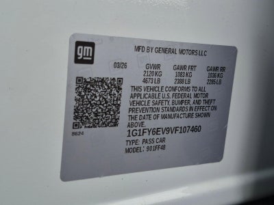2027 Chevrolet Bolt FWD 4dr LT