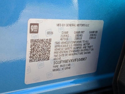 2027 Chevrolet Bolt FWD 4dr LT