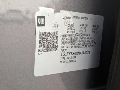 2022 Chevrolet Bolt EUV FWD 4dr LT