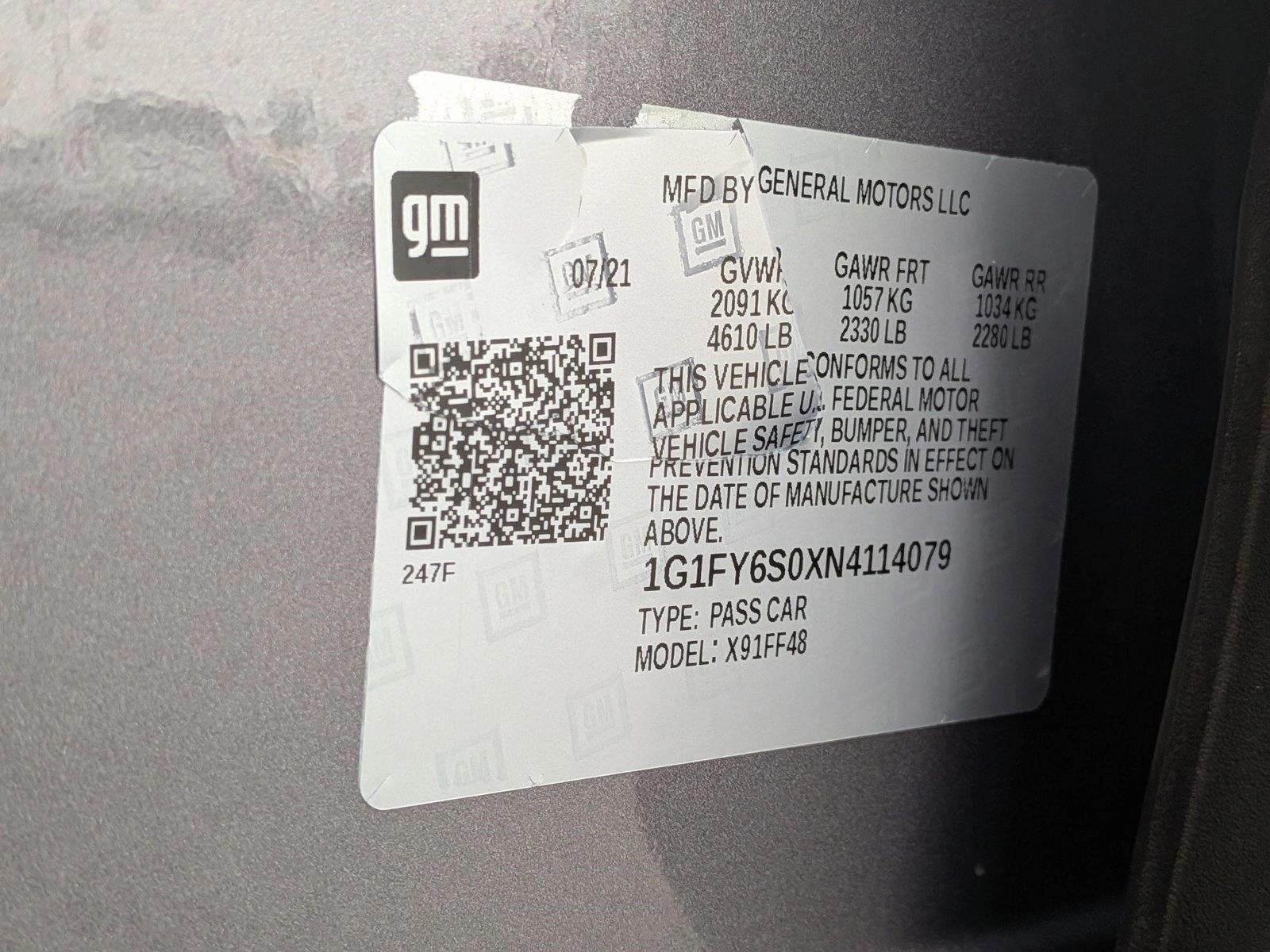 2022 Chevrolet Bolt EUV FWD 4dr LT