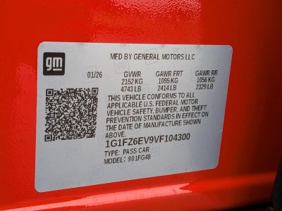 2027 Chevrolet Bolt FWD 4dr RS