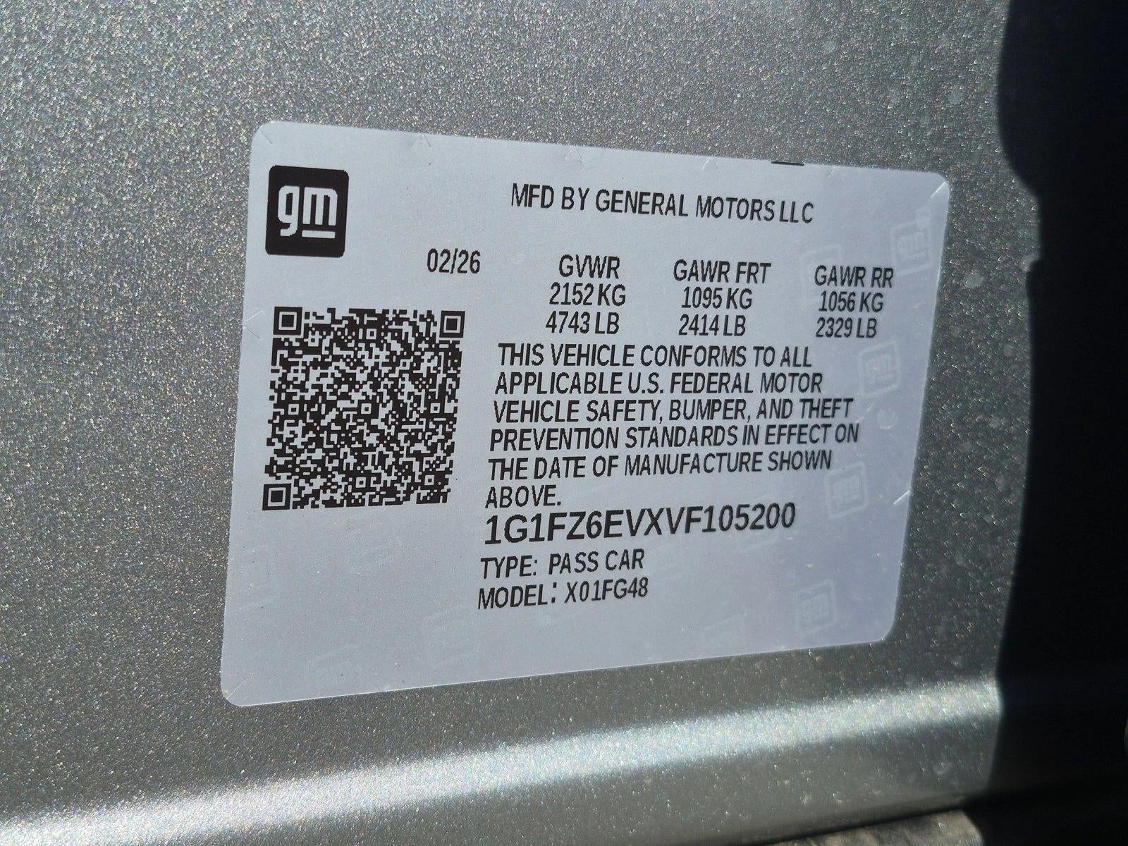 2027 Chevrolet Bolt FWD 4dr RS