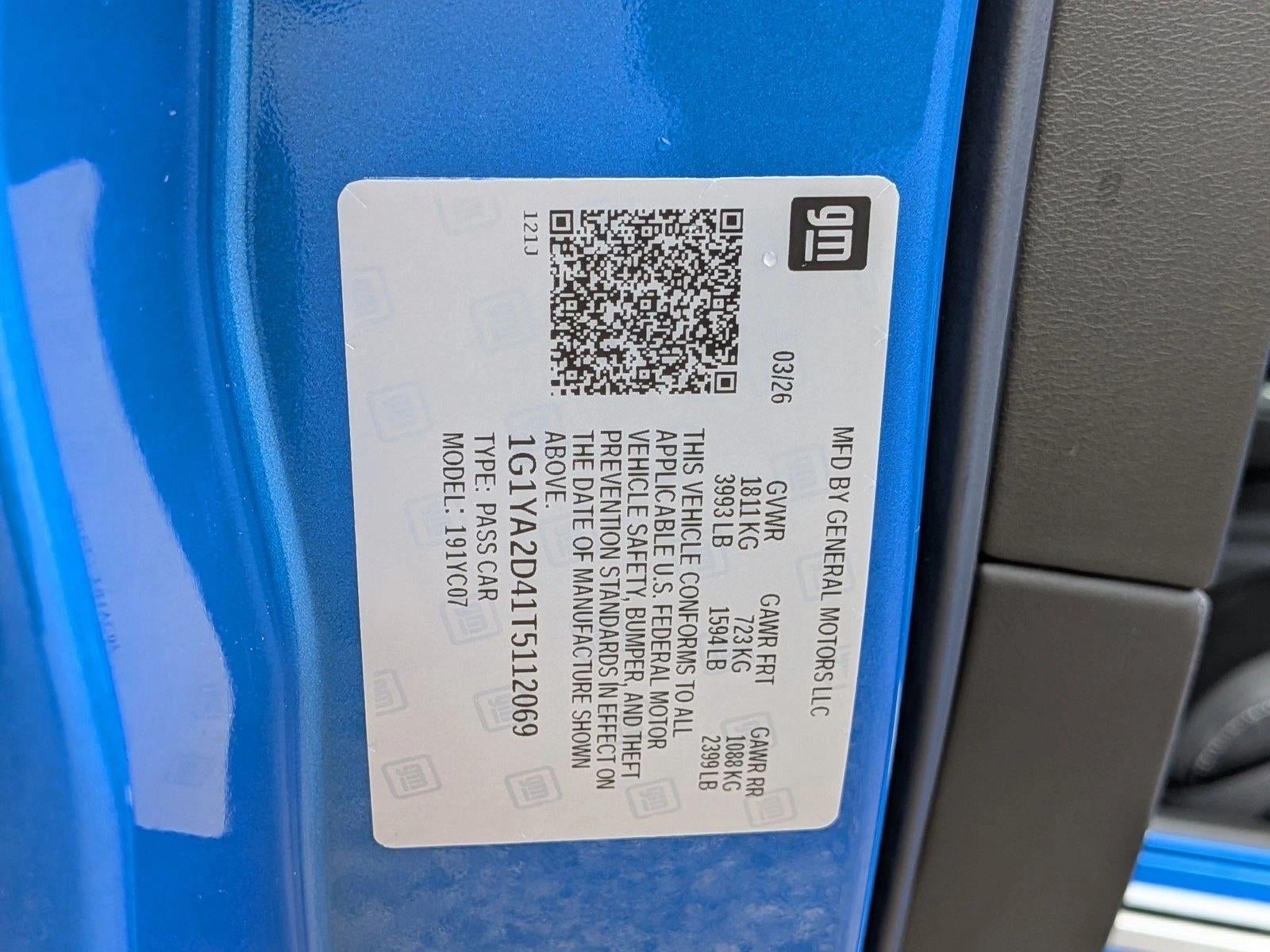 2026 Chevrolet Corvette Stingray Stingray Coupe 1LT