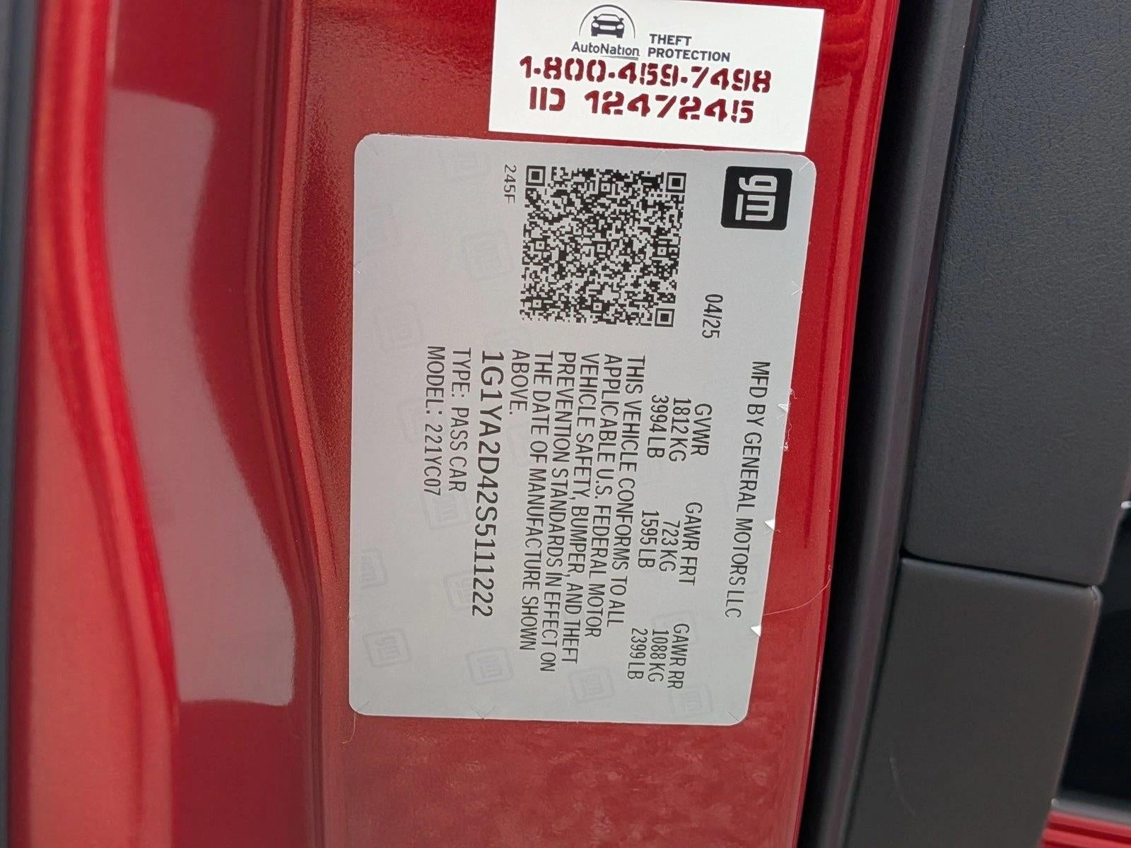 2025 Chevrolet Corvette Stingray Stingray Coupe 1LT