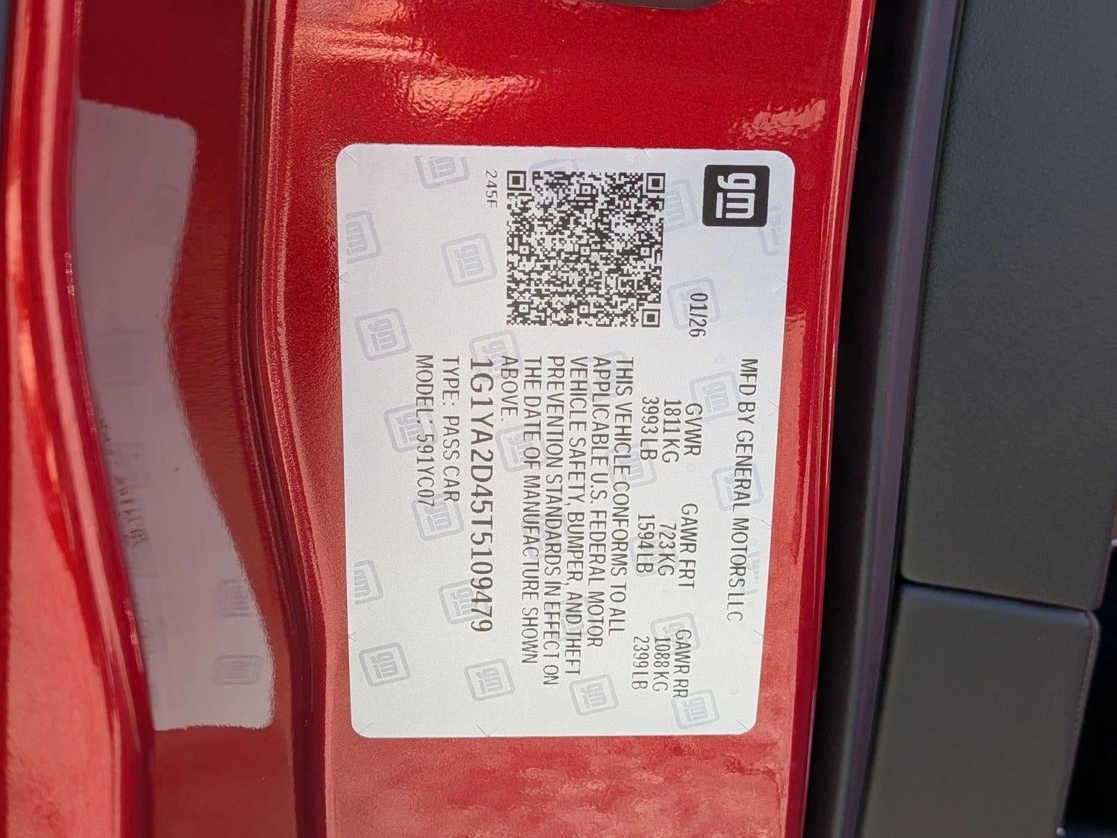 2026 Chevrolet Corvette Stingray Stingray Coupe 1LT