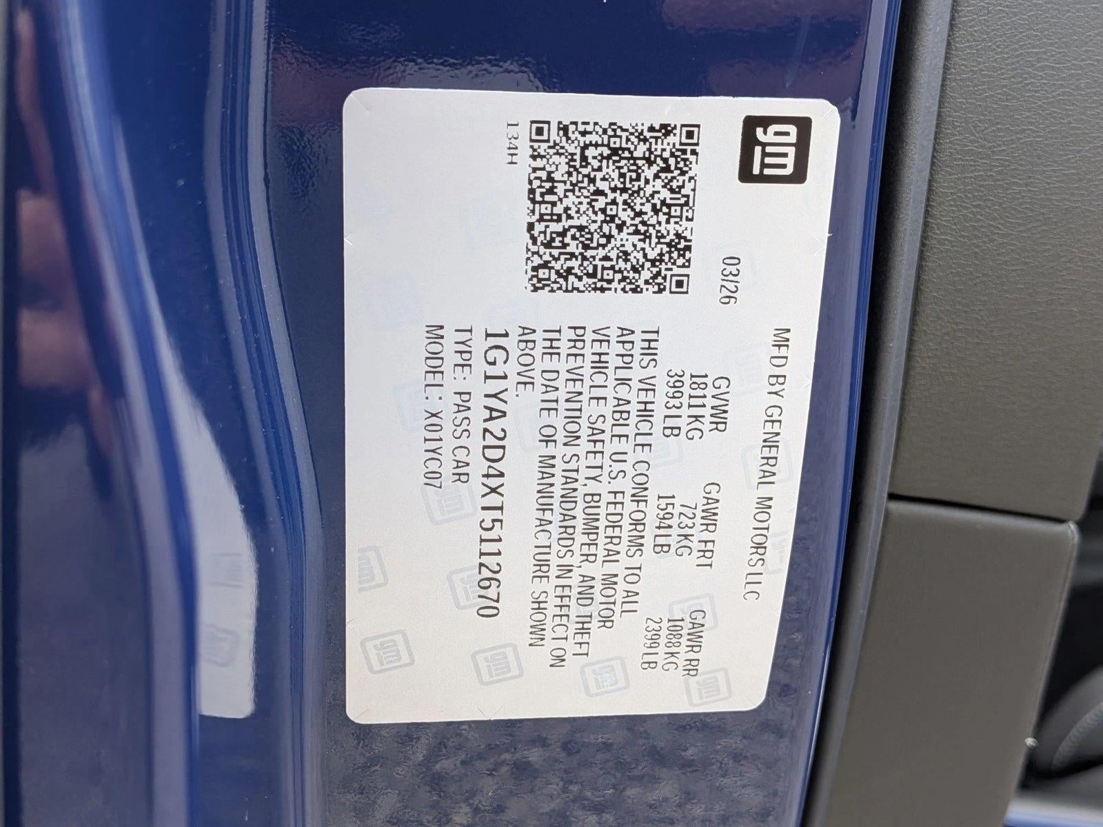 2026 Chevrolet Corvette Stingray Stingray Coupe 1LT