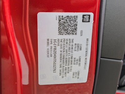 2026 Chevrolet Corvette Stingray Stingray Coupe 2LT