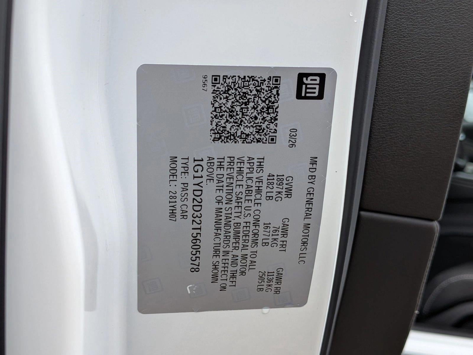 2026 Chevrolet Corvette Z06 Z06 Coupe 1LZ