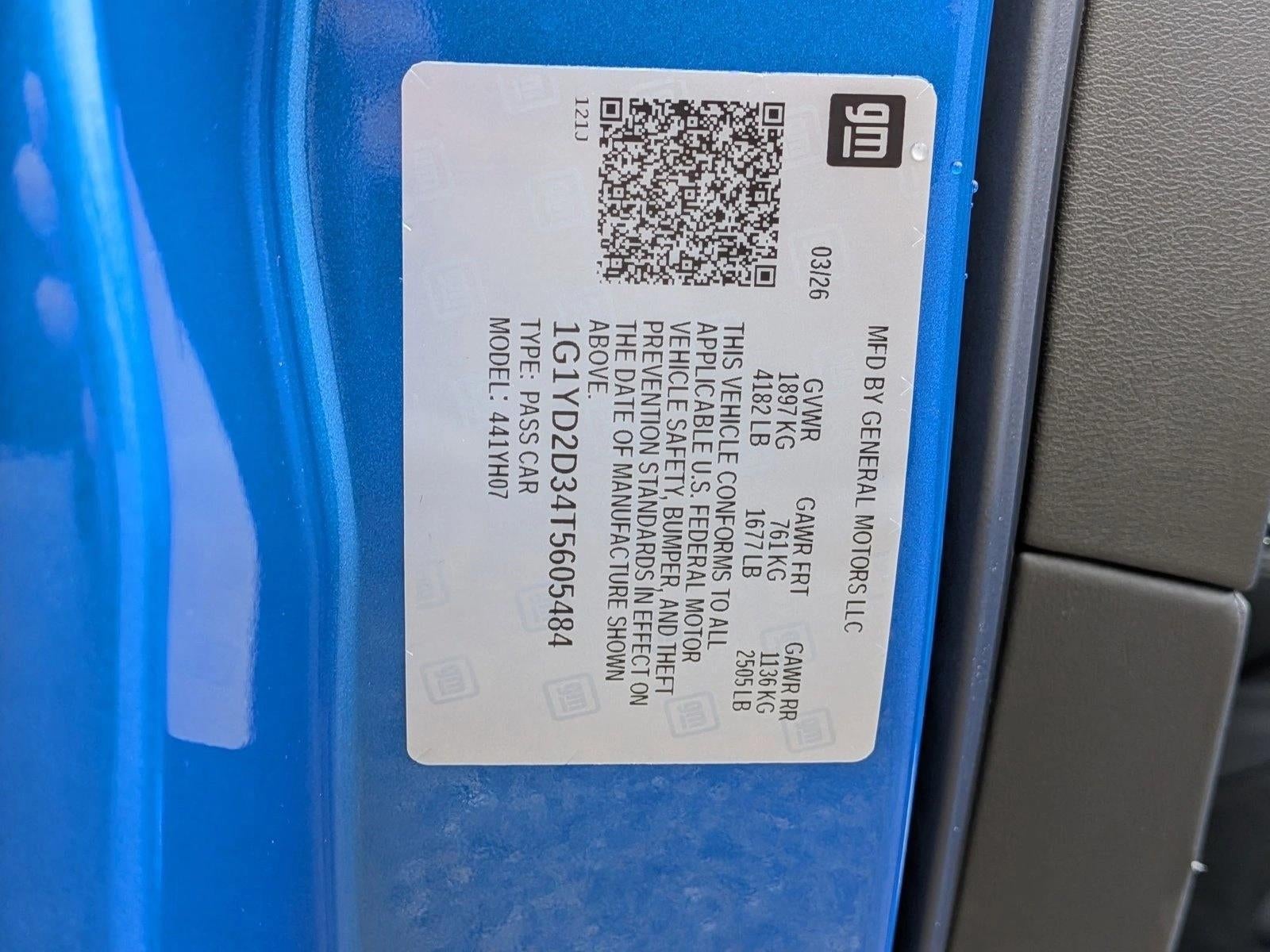 2026 Chevrolet Corvette Z06 Z06 Coupe 1LZ