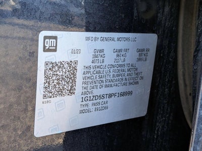 2023 Chevrolet Malibu 4dr Sdn 1LT