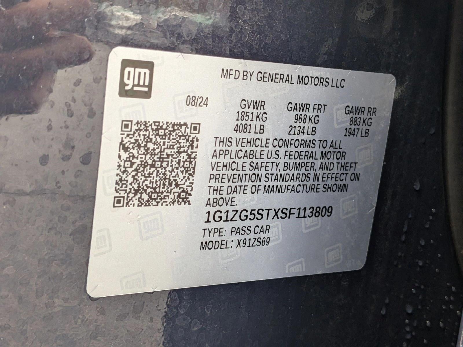 2025 Chevrolet Malibu RS