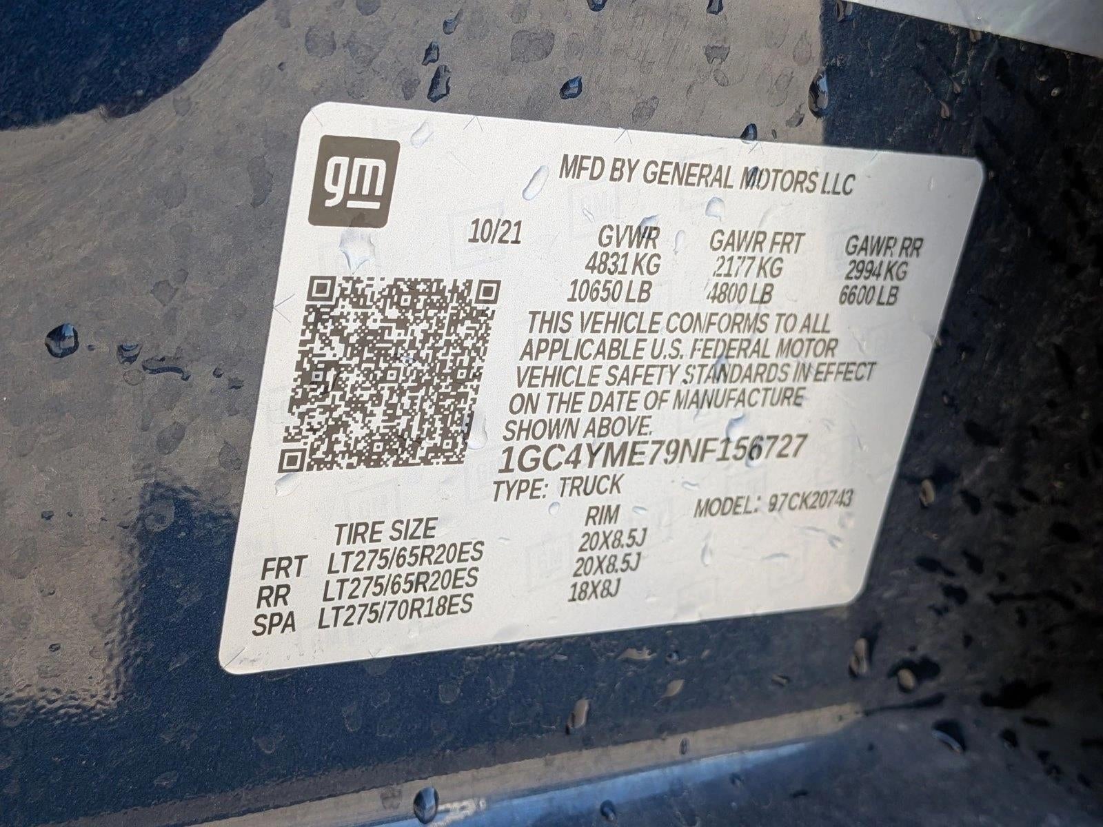 2022 Chevrolet Silverado 2500 HD Crew Cab Standard Box 4-Wheel Drive Custom