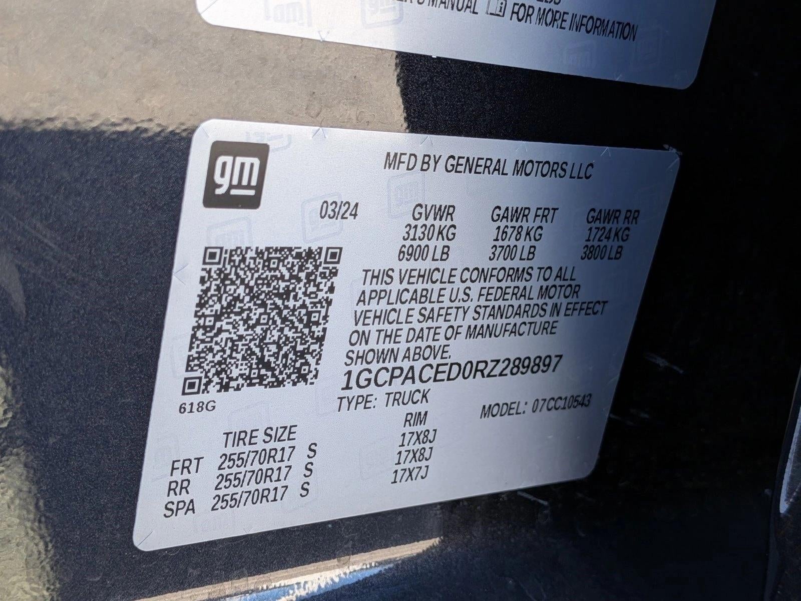 2024 Chevrolet Silverado 1500 Crew Cab Short Box 2-Wheel Drive LT