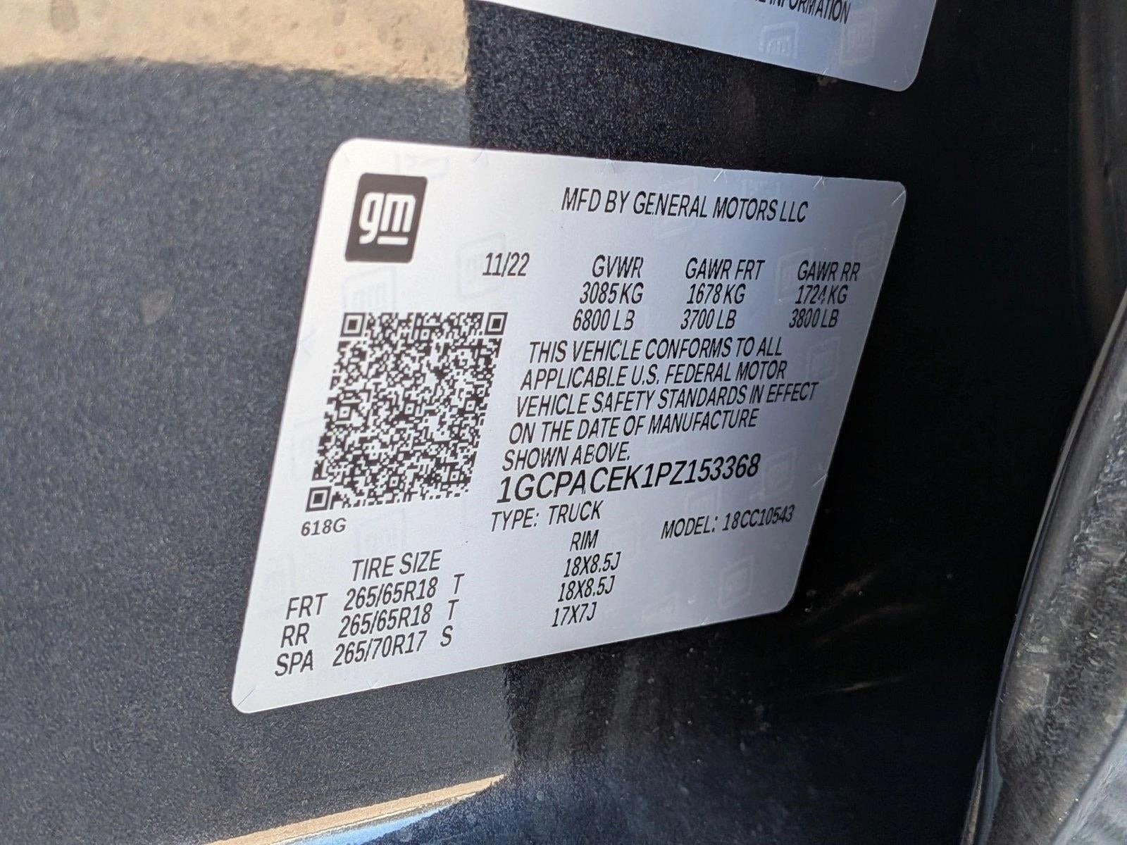 2023 Chevrolet Silverado 1500 Crew Cab Short Box 2-Wheel Drive LT