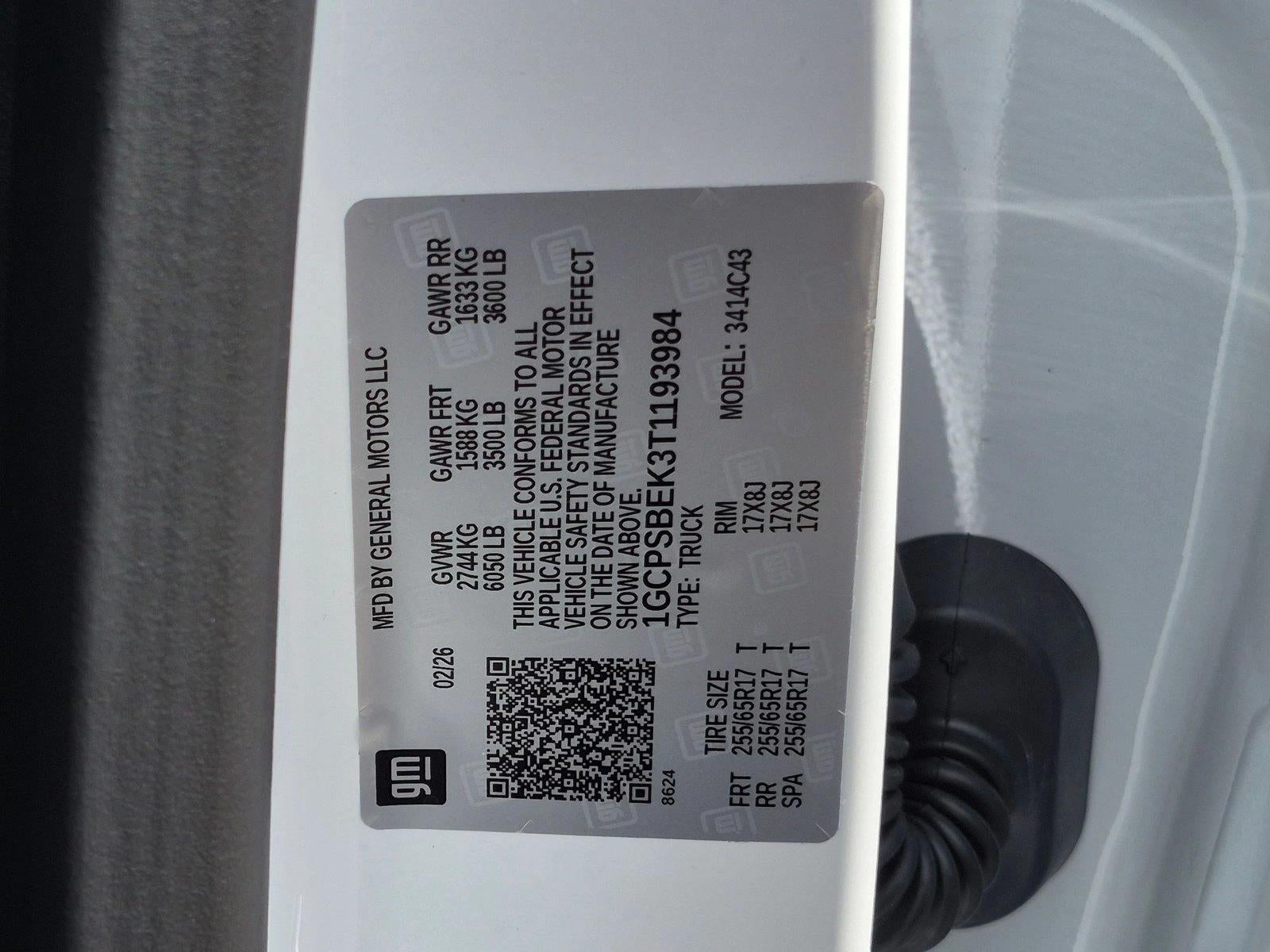 2026 Chevrolet Colorado Crew Cab Short Box 2-Wheel Drive Work Truck