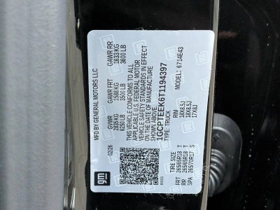 2026 Chevrolet Colorado Crew Cab Short Box 4-Wheel Drive Trail Boss