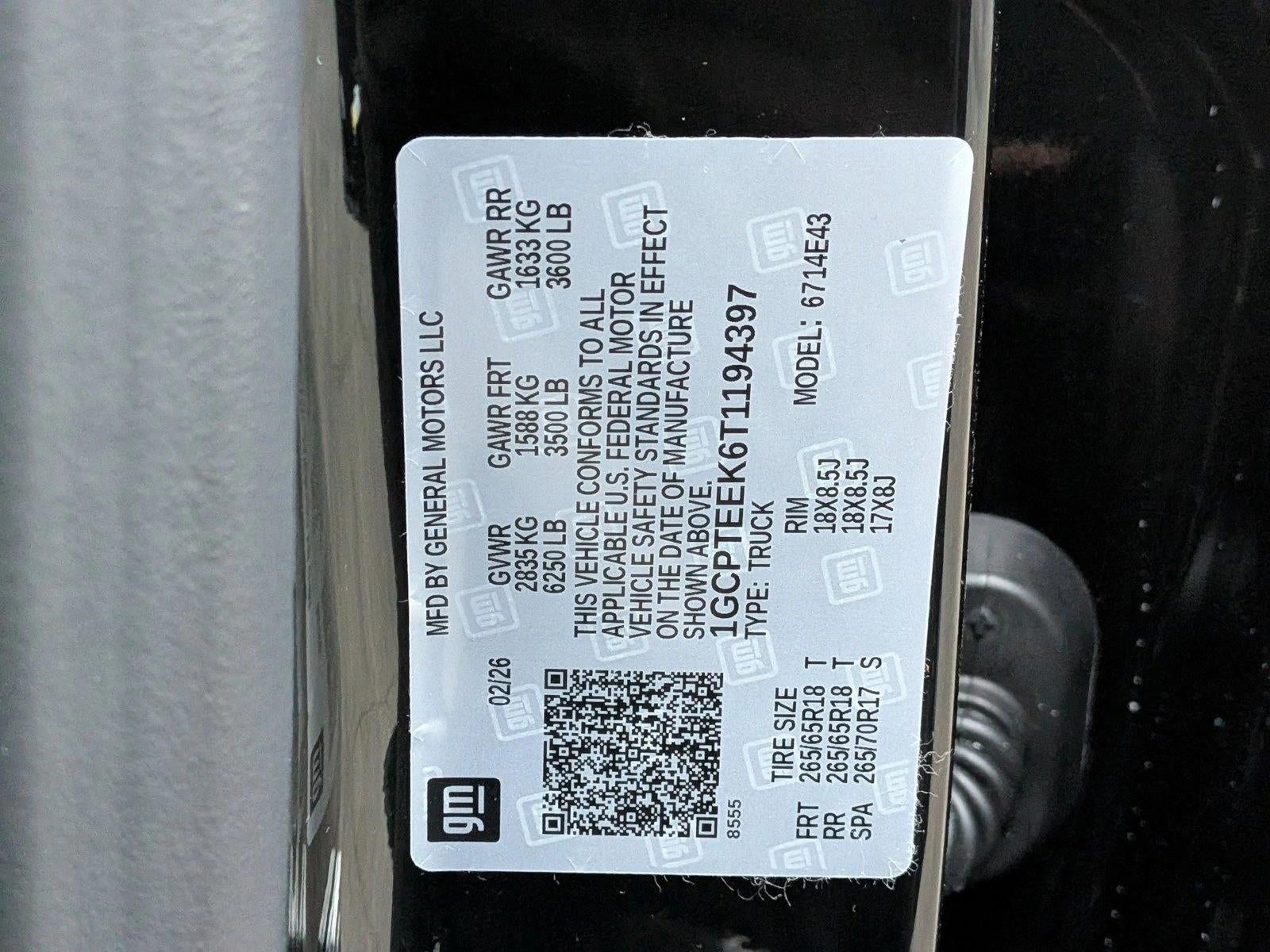 2026 Chevrolet Colorado Crew Cab Short Box 4-Wheel Drive Trail Boss