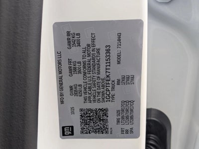 2026 Chevrolet Colorado Crew Cab Short Box 4-Wheel Drive ZR2