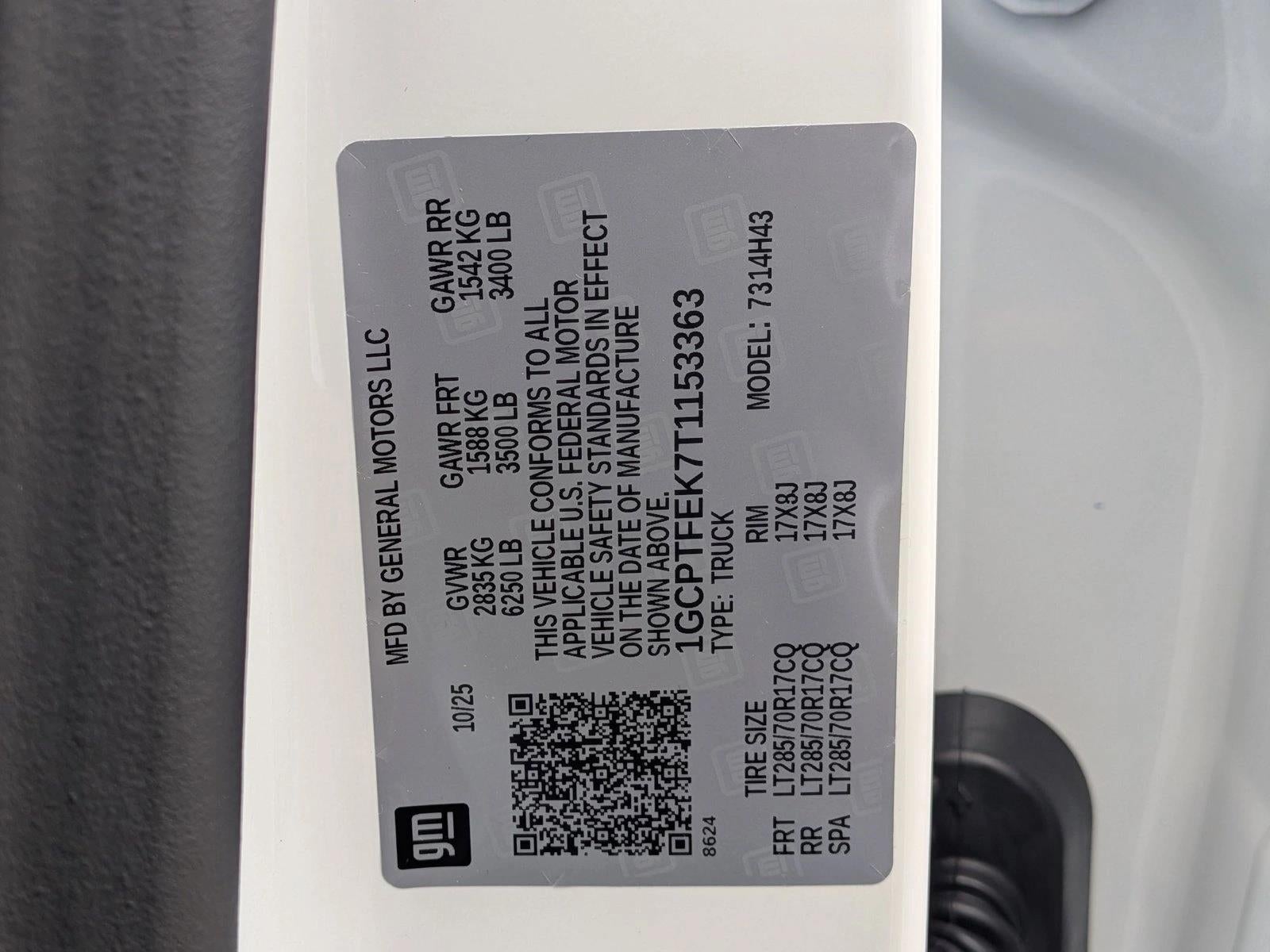 2026 Chevrolet Colorado Crew Cab Short Box 4-Wheel Drive ZR2