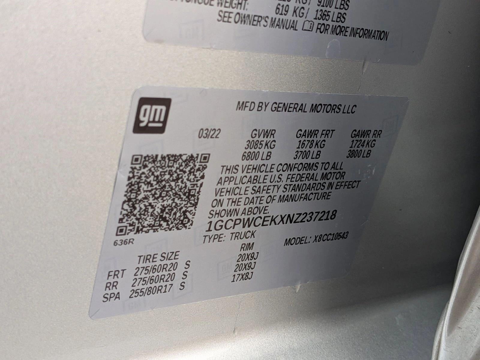 2022 Chevrolet Silverado 1500 LTD Crew Cab Short Box 2-Wheel Drive LT All Star Edition