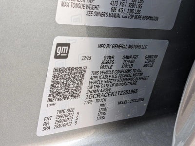 2026 Chevrolet Silverado 1500 Double Cab Standard Box 2-Wheel Drive LT