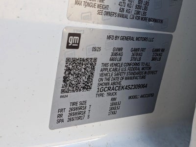 2025 Chevrolet Silverado 1500 Double Cab Standard Box 2-Wheel Drive LT