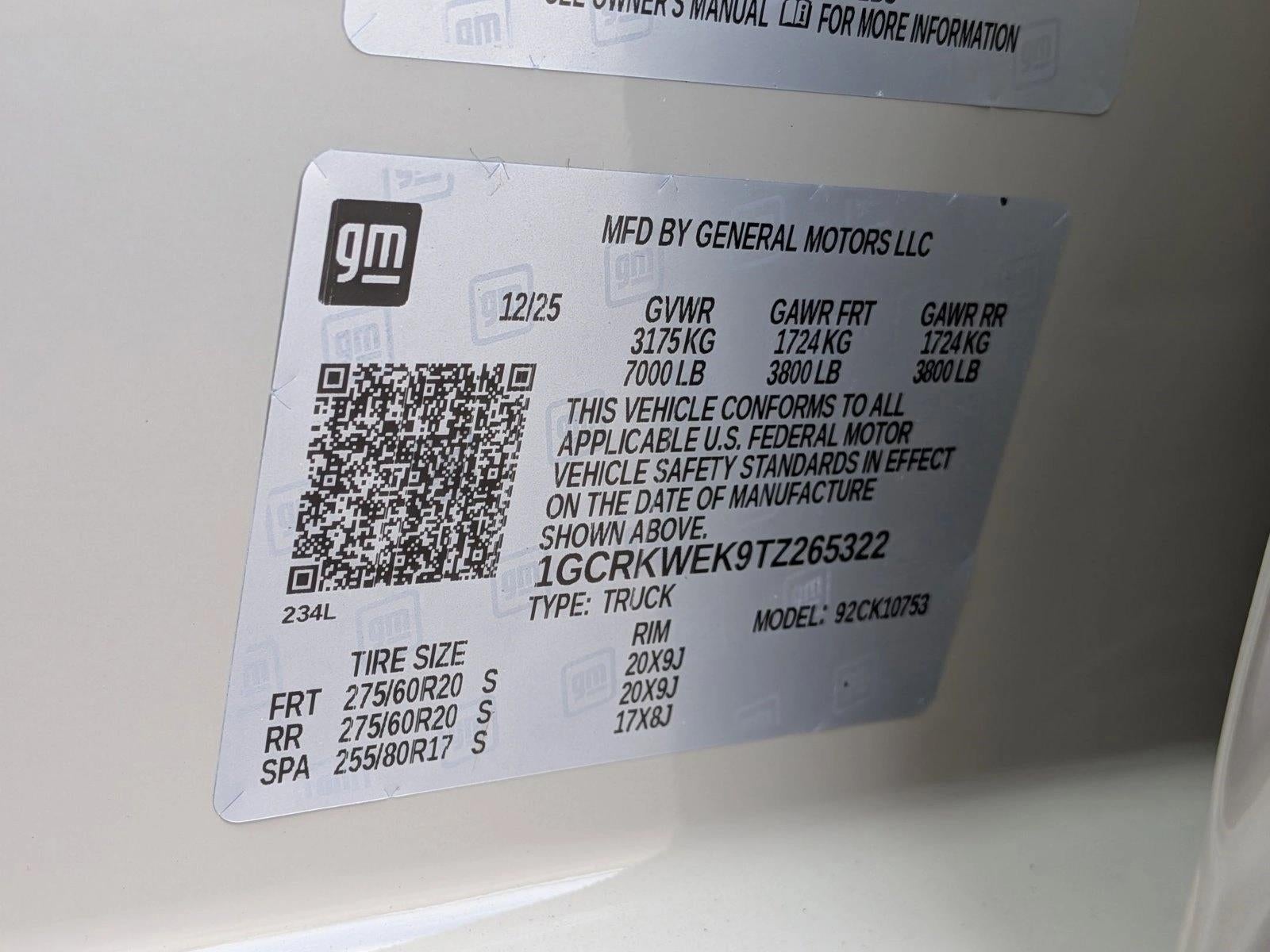 2026 Chevrolet Silverado 1500 Double Cab Standard Box 4-Wheel Drive RST