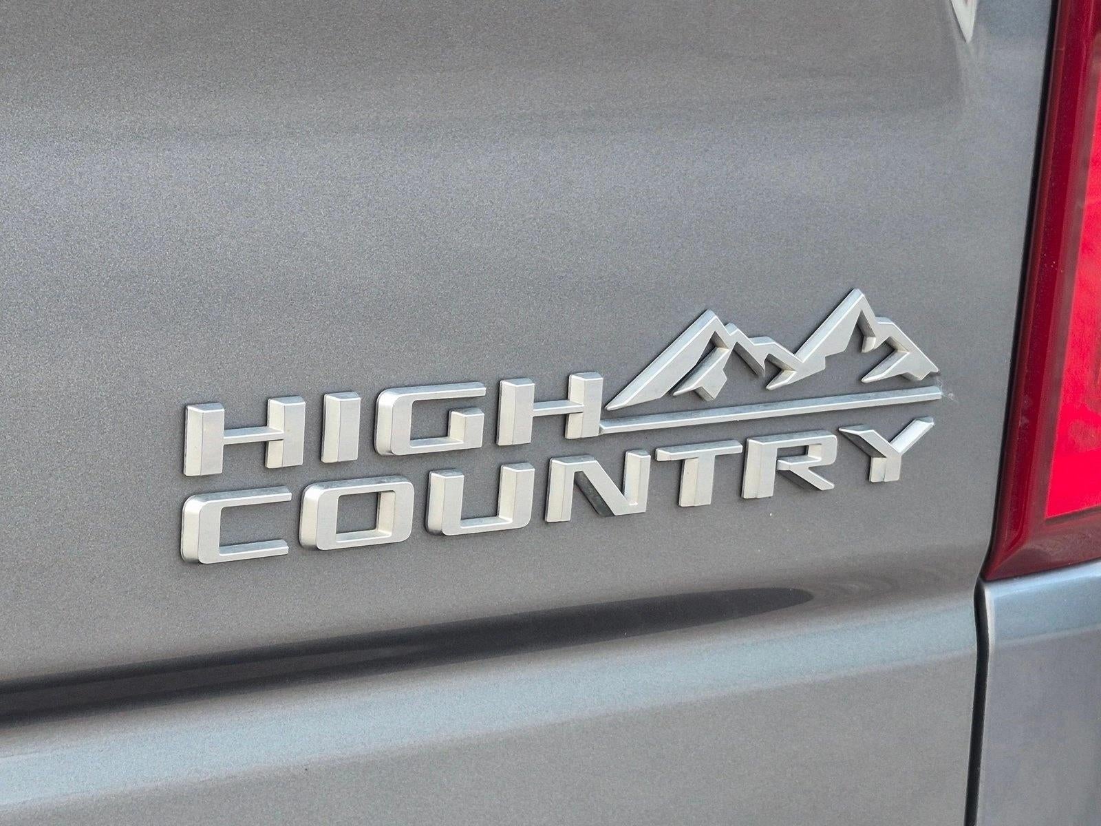 2019 Chevrolet Silverado 1500 Crew Cab Short Box 4-Wheel Drive High Country