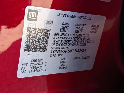 2026 Chevrolet Traverse Z71