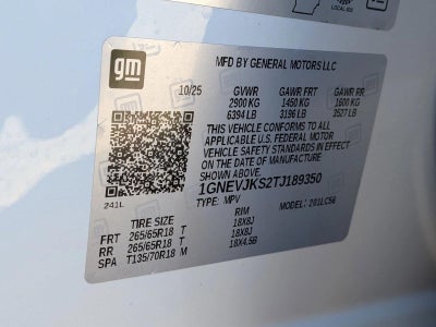 2026 Chevrolet Traverse Z71