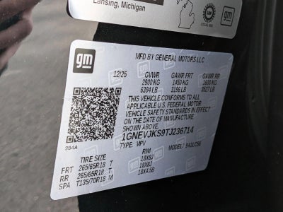 2026 Chevrolet Traverse Z71