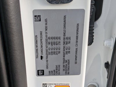 2023 Chevrolet Tahoe 2WD LT