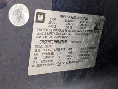 2017 Chevrolet Suburban 4WD 1500 LT