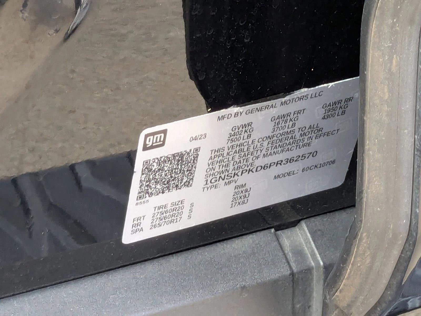 2023 Chevrolet Tahoe 4WD Z71