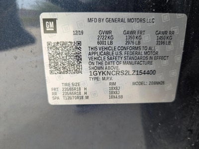 2020 Cadillac XT5 FWD 4dr Premium Luxury