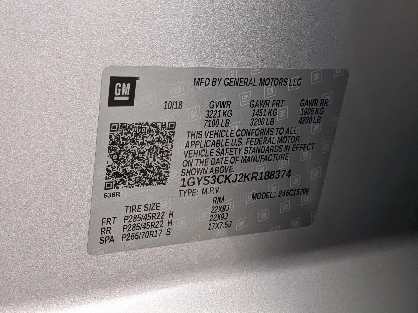 2019 Cadillac Escalade RWD Premium Luxury