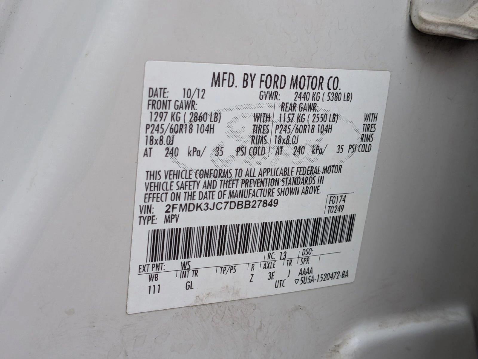 2013 Ford Edge 4dr SEL FWD