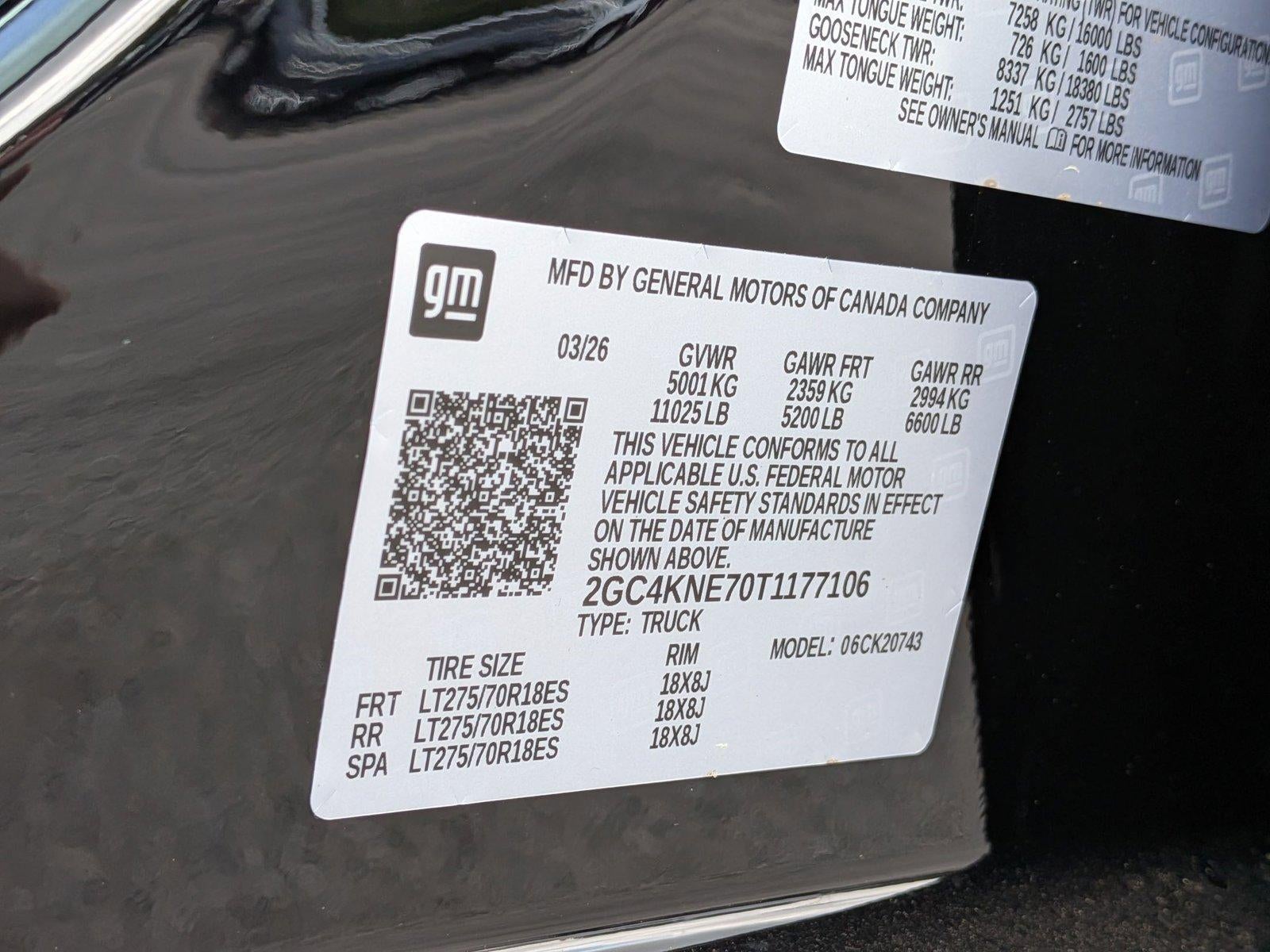 2026 Chevrolet Silverado 2500 HD Crew Cab Standard Box 4-Wheel Drive LT