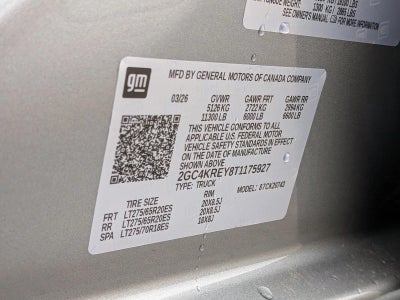 2026 Chevrolet Silverado 2500 HD Crew Cab Standard Box 4-Wheel Drive High Country