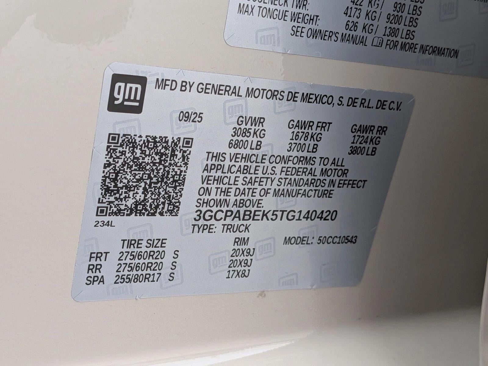 2026 Chevrolet Silverado 1500 Crew Cab Short Box 2-Wheel Drive Custom