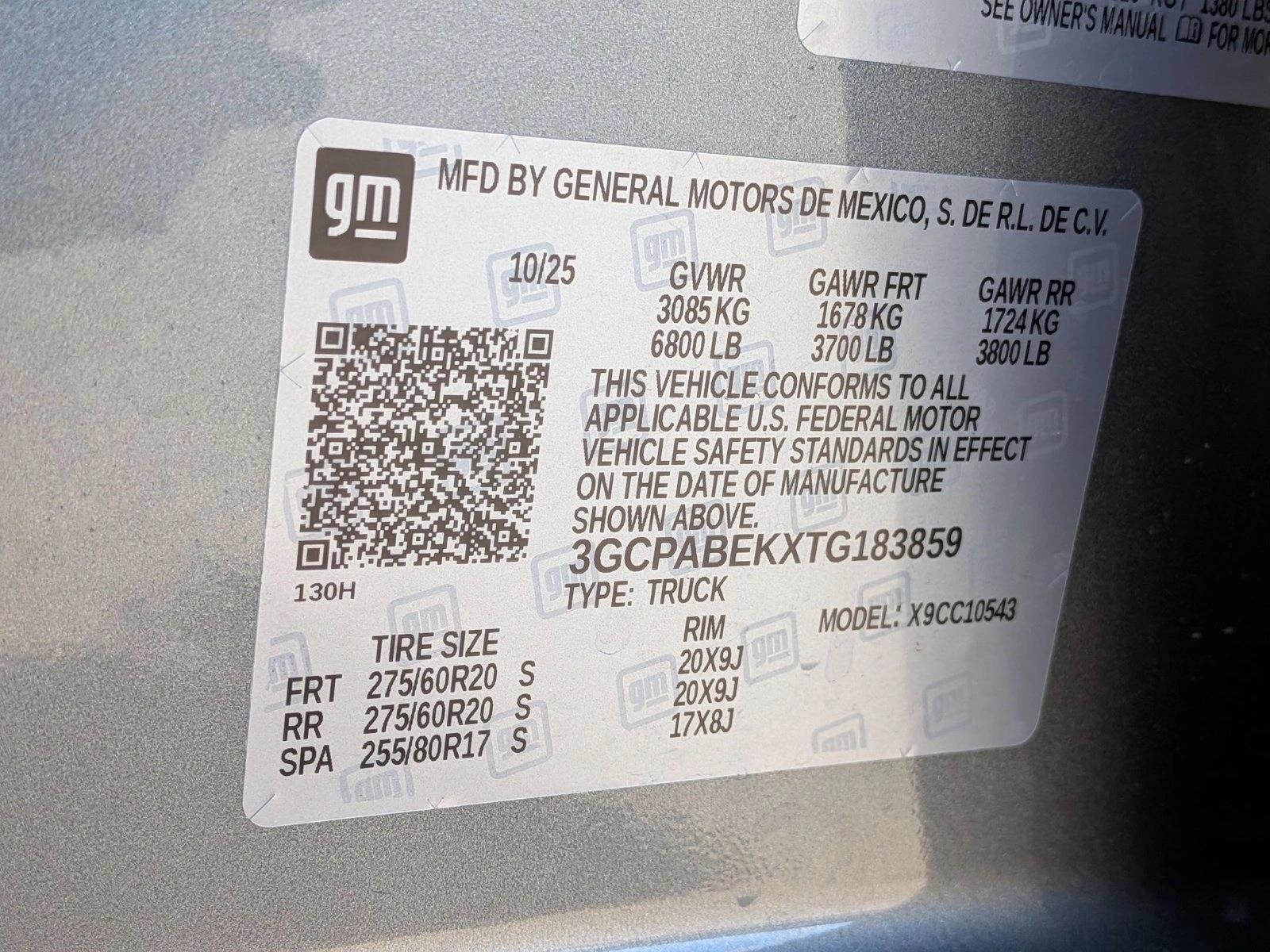 2026 Chevrolet Silverado 1500 Crew Cab Short Box 2-Wheel Drive Custom