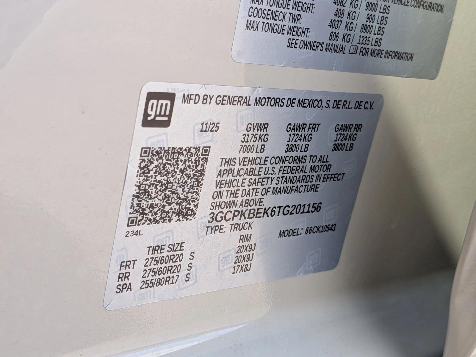 2026 Chevrolet Silverado 1500 Crew Cab Short Box 4-Wheel Drive Custom