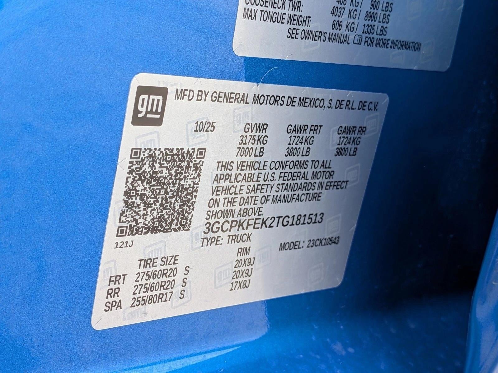 2026 Chevrolet Silverado 1500 Crew Cab Short Box 4-Wheel Drive LT Trail Boss