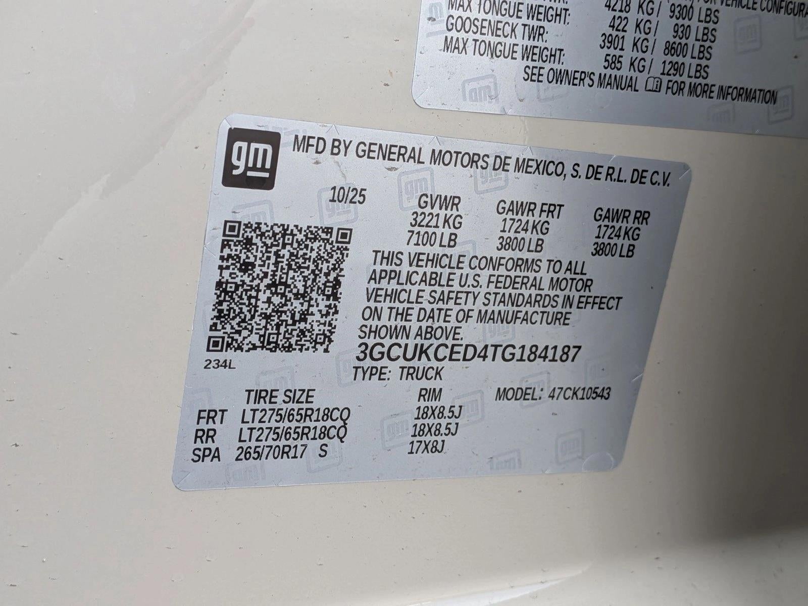 2026 Chevrolet Silverado 1500 Crew Cab Short Box 4-Wheel Drive Custom Trail Boss