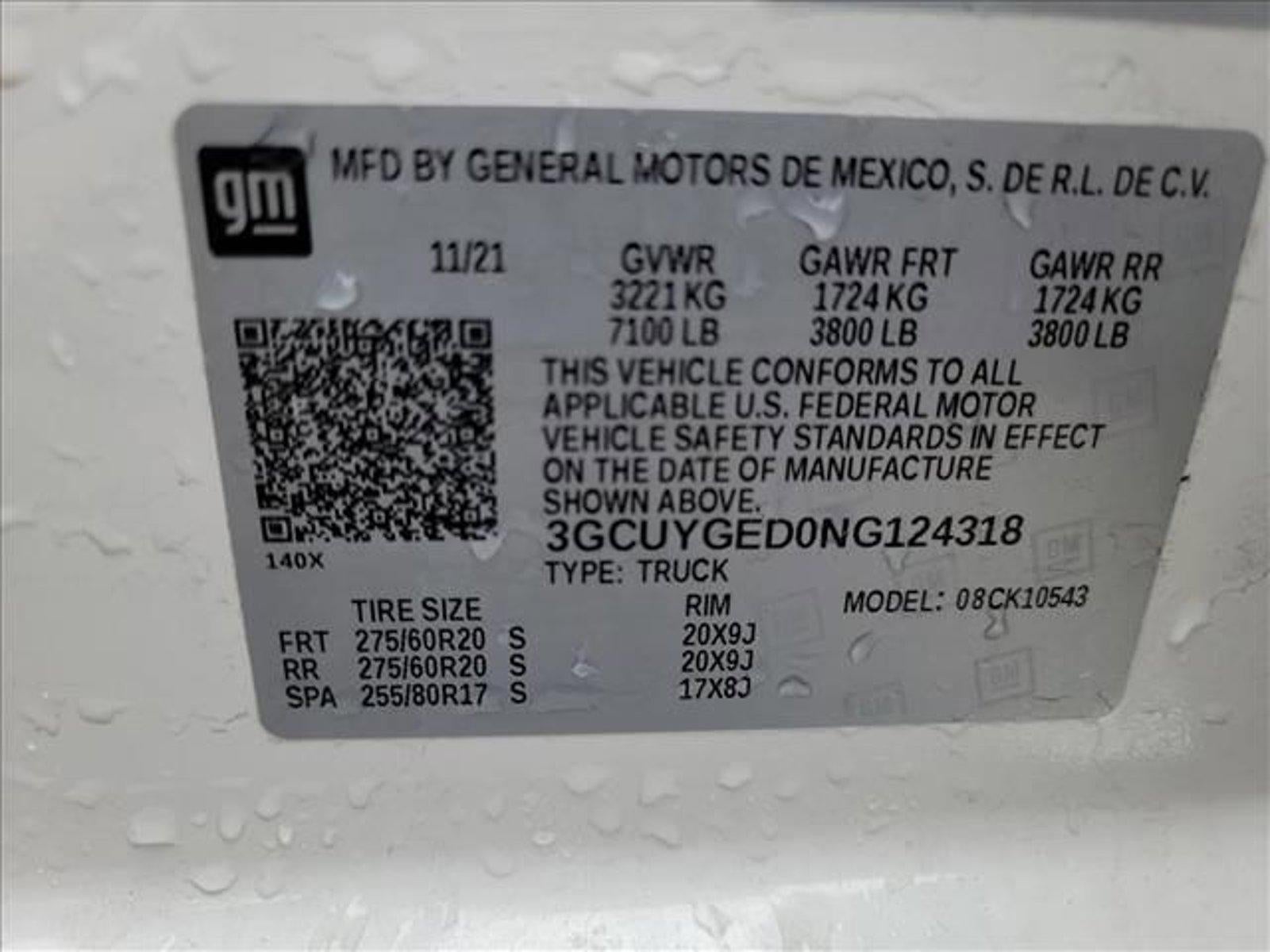 2022 Chevrolet Silverado 1500 LTD Crew Cab Short Box 4-Wheel Drive LTZ