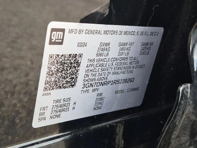 2024 Chevrolet Equinox EV 4dr RS w/0RP *Ltd Avail*